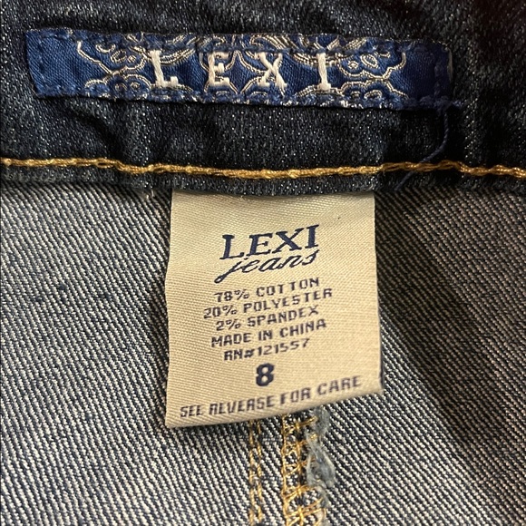 Y2K Button Front Denim Mini Size 8 Brandy Aritzia Style - Picture 4 of 5